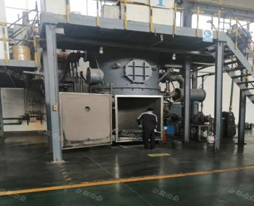 500公斤半连续真空感应炉